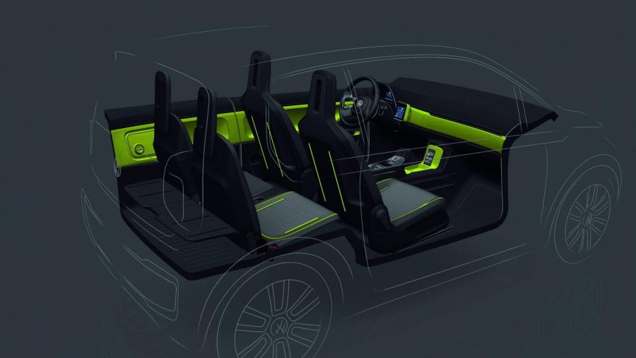  Volkswagen E-up! Concept 2009 года  (фото 11 из 33)